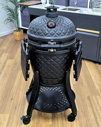FYR Republic 22” Ceramic Kamado Grill – Fully Loaded Charcoal BBQ Smoker