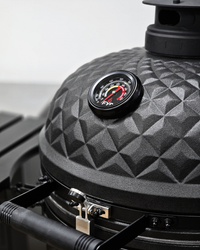 FYR Republic 22” Ceramic Kamado Grill – Fully Loaded Charcoal BBQ Smoker