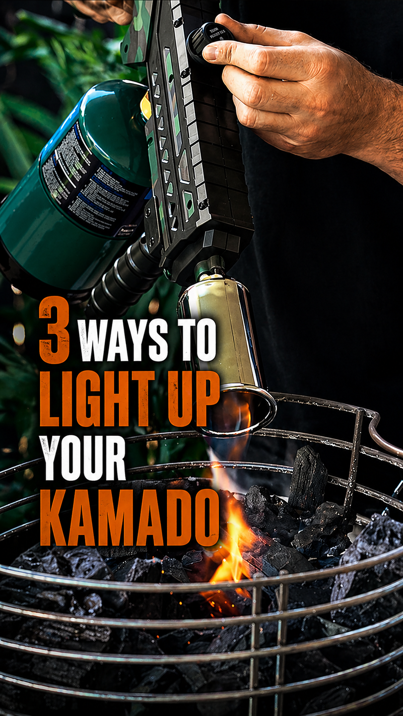 Different Ways to Light Up Your Kamado