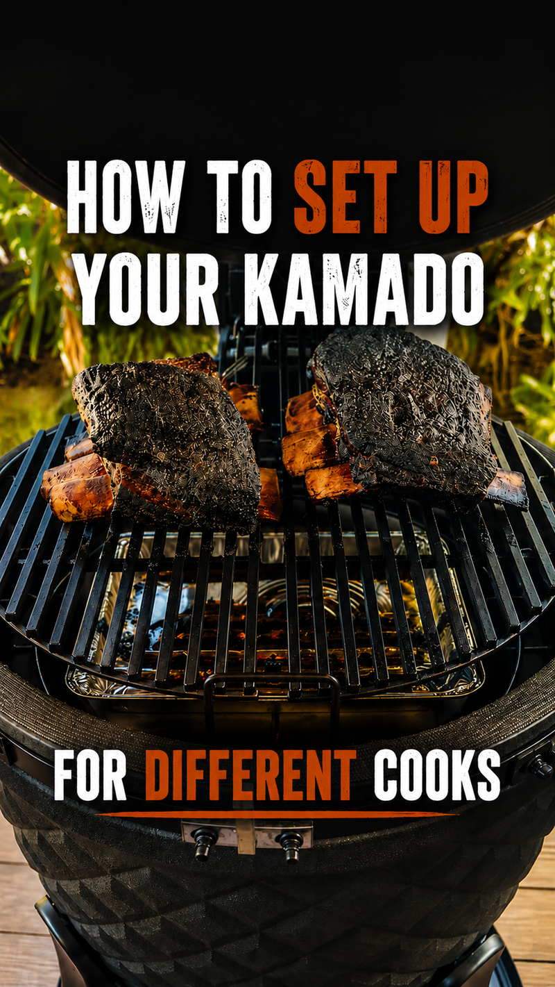 Different Set-Ups For Your Kamado