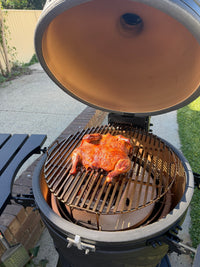 FYR Republic 22” Ceramic Kamado Grill – Fully Loaded Charcoal BBQ Smoker