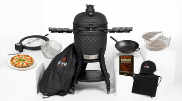 Kamado + Rotisserie Bundle